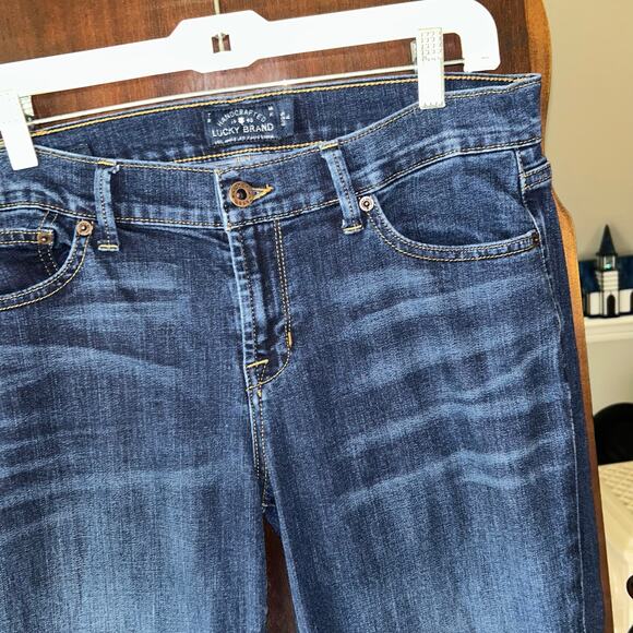 Lucky brand size 8 29 bootcut flare jeans dark wash - Picture 4 of 9